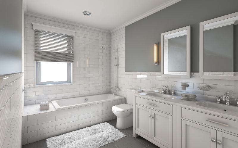 Bathroom with Modern Fixtures